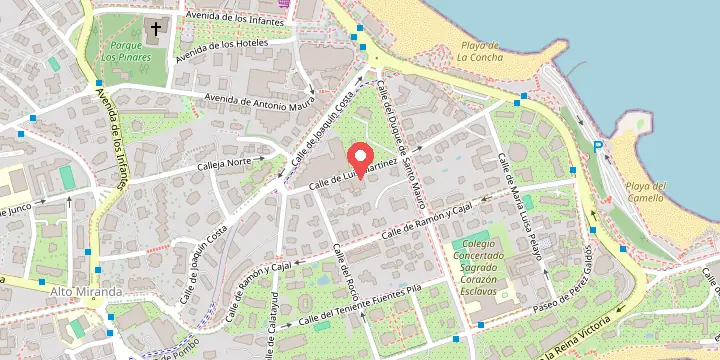 Map: C. Luis Martínez 21, Santander